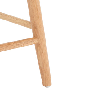 Safavieh May Counter Stool - Stylish Spindle-Back Design For Modern Kitchens And Dining Areas, Durable Comfort Natural BST1405D