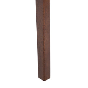 Safavieh THAXTON Bar Stool - Mid-Century Modern Elegance for Kitchen or Home Bar, Set of Two Stylish Seats Walnut BST1500D-SET2