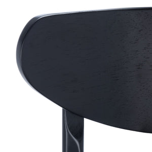 Safavieh Thaxton Counter Stool - Mid-Century Modern Design With Scandinavian Elegance For Your Home Bar Black BST1501B