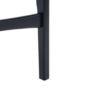 Safavieh Thaxton Counter Stool - Mid-Century Modern Design With Scandinavian Elegance For Your Home Bar Black BST1501B