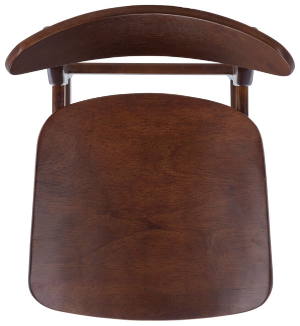 Safavieh Thaxton Counter Stool - Mid-Century Modern Design With Scandinavian Elegance For Your Home Bar Walnut BST1501D