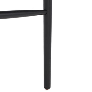 Safavieh Lionel Retro Bar Stool - Stylish Mid-Century Design With Comfort, Perfect For Home Bars And Kitchens Black / Cream BST1503A