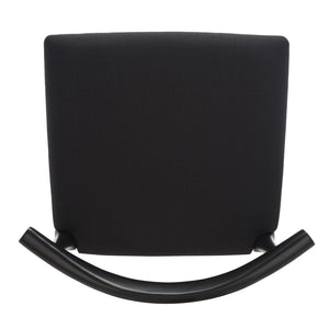 Safavieh Lionel Retro Bar Stool - Stylish Mid-Century Design With Comfort, Perfect For Home Bars And Kitchens Black BST1503B