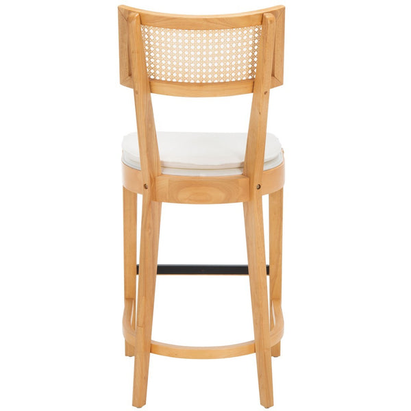 Safavieh Galway Cane Counter Stool Natural BST1504A
