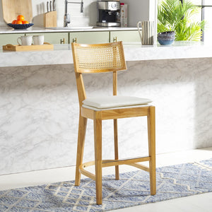 Safavieh Galway Cane Counter Stool Natural BST1504A