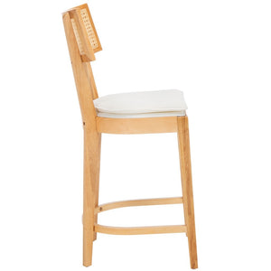 Safavieh Galway Cane Counter Stool Natural BST1504A