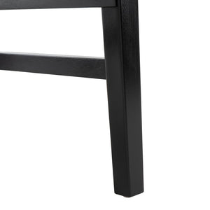 Safavieh Galway Cane Counter Stool Black / Natural BST1504B