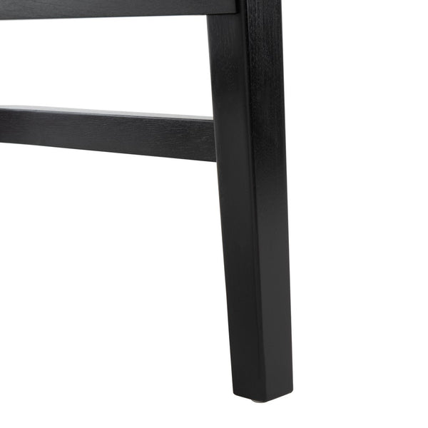 Safavieh Galway Cane Counter Stool Black / Natural BST1504B