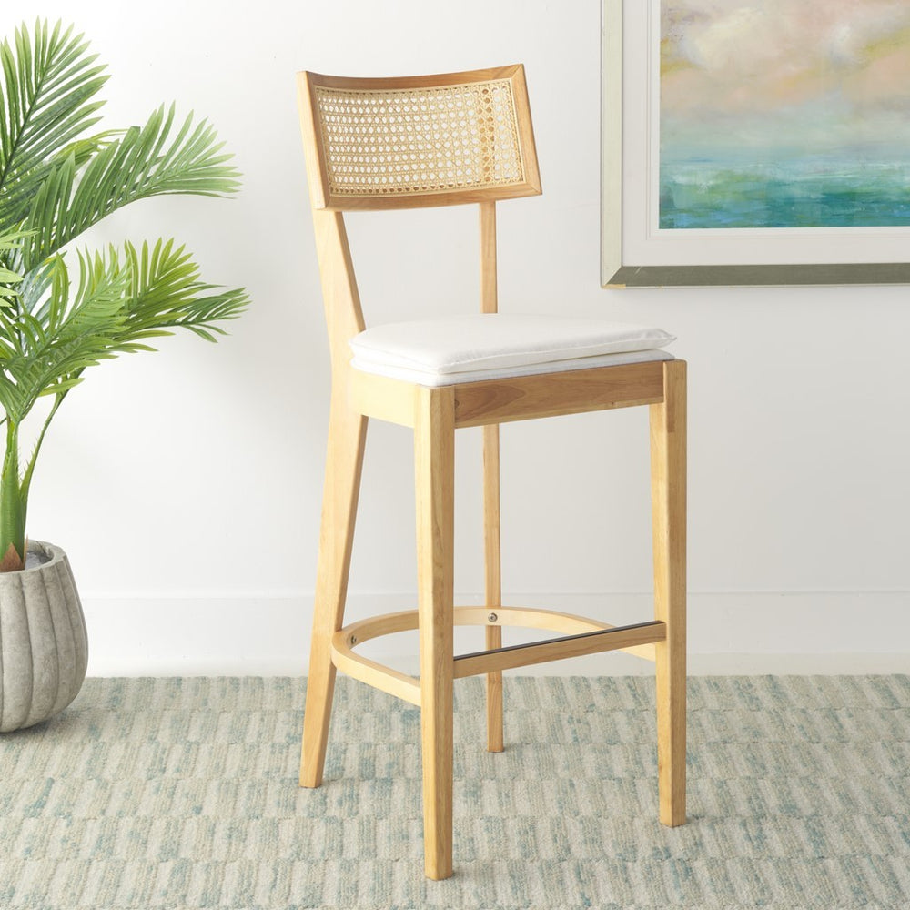 Safavieh Galway Cane Bar Stool Natural BST1505A