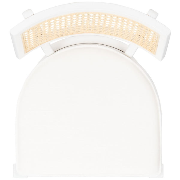 Safavieh Galway Cane Bar Stool White / Natural BST1505C