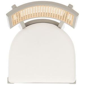 Safavieh Galway Cane Bar Stool Grey / Natural BST1505D