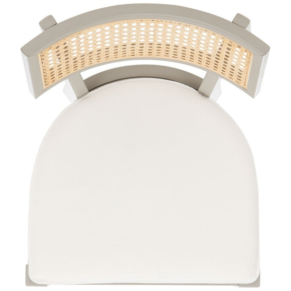 Safavieh Galway Cane Bar Stool Grey / Natural BST1505D