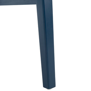 Safavieh Galway Cane Bar Stool Navy / Natural BST1505E