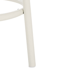 Safavieh Ford Counter Stool Natural Brown / White  Metal BST2501A