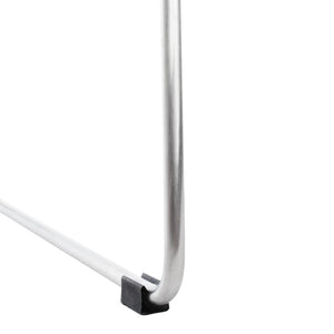 Safavieh Alexis Mid Century Counter Stool - Stylish Retro Design With Comfortable Seating For Modern Spaces Ash Pu/Silver BST3000B