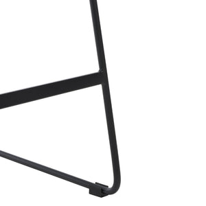 Safavieh Alexis Mid Century Counter Stool - Stylish Retro Design With Comfortable Seating For Modern Spaces Stone / Black Legs BST3000D