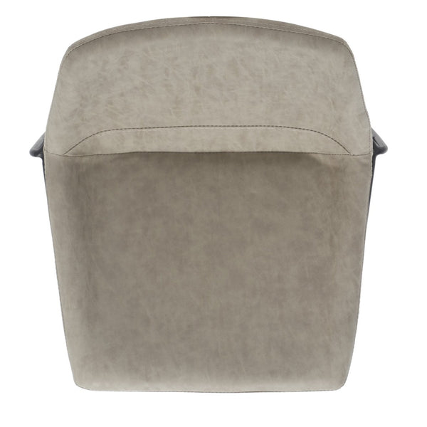 Safavieh Alexis Mid Century Counter Stool - Stylish Retro Design With Comfortable Seating For Modern Spaces Stone / Black Legs BST3000D