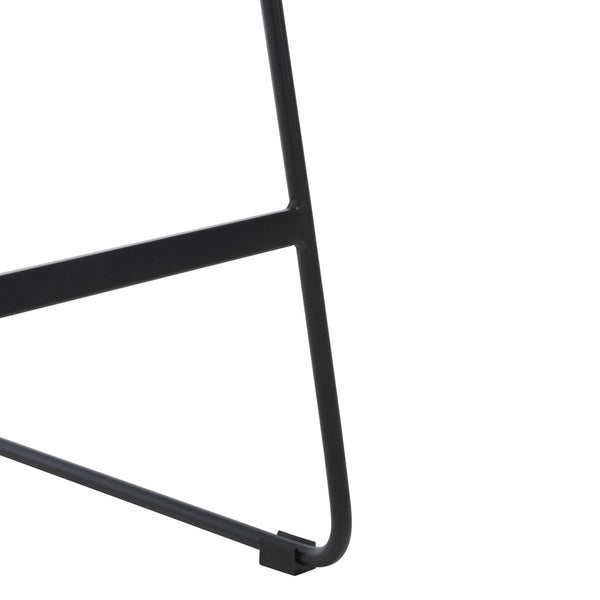 Safavieh Alexis Mid Century Counter Stool - Stylish Retro Design With Comfortable Seating For Modern Spaces Cognac/ Black Legs BST3000F