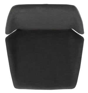 Safavieh Masami Counter Stool - Chic Contemporary Design With Soft Grey Seat And Gold Stainless Steel Frame Black / Gold BST3006B