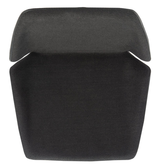 Safavieh Masami Counter Stool - Chic Contemporary Design With Soft Grey Seat And Gold Stainless Steel Frame Black / Gold BST3006B