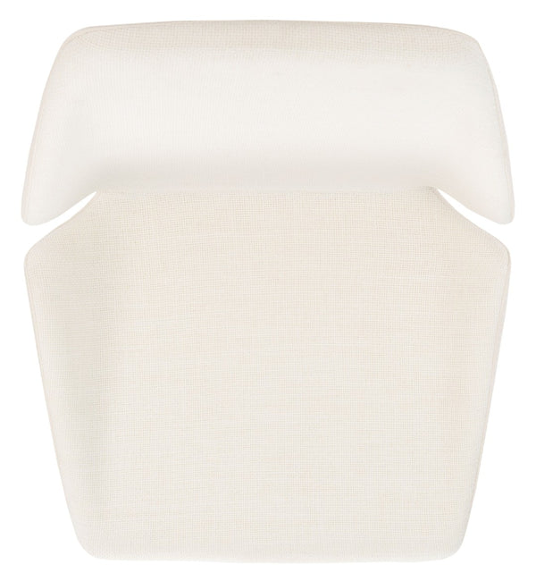 Safavieh Masami Counter Stool - Chic Contemporary Design With Soft Grey Seat And Gold Stainless Steel Frame Cream / Black BST3006F