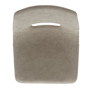 Safavieh Raylee Counter Stool – Contemporary Vegan Leather Design With Angled Legs For Modern Interiors Grey/ Black BST3015A