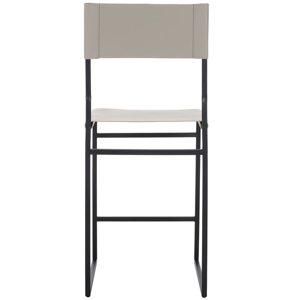 Safavieh Layne Counter Stool Light Grey / Black  BST3020A