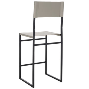 Safavieh Layne Counter Stool Light Grey / Black  BST3020A