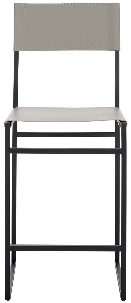 Safavieh Layne Counter Stool Light Grey / Black  BST3020A