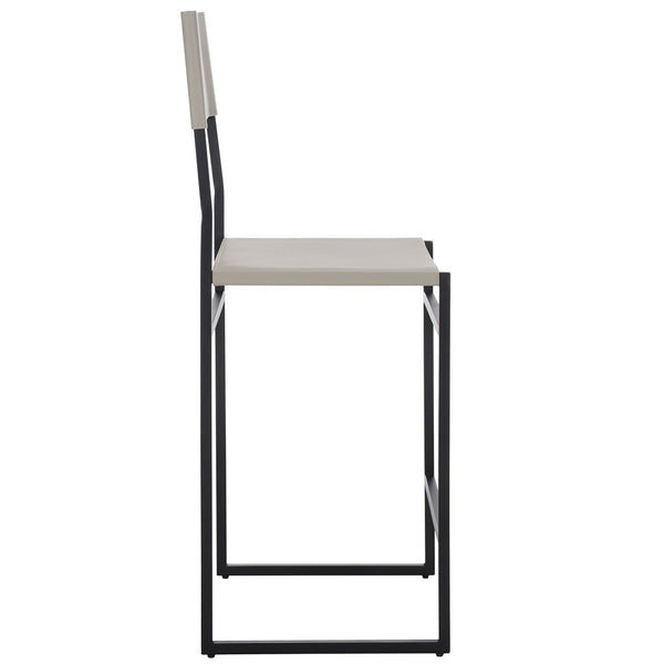 Safavieh Layne Counter Stool Light Grey / Black  BST3020A