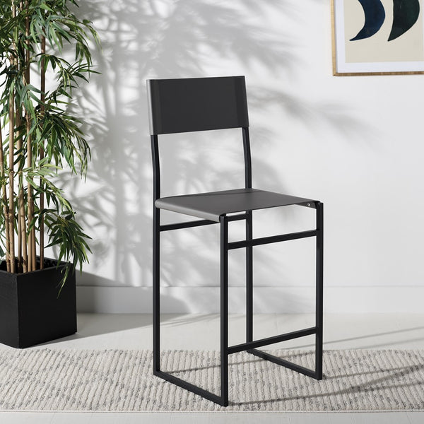 Safavieh Layne Counter Stool Grey / Black BST3020B
