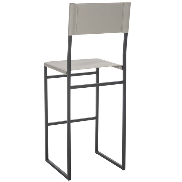 Safavieh Layne Barstool Light Grey / Black  BST3021A