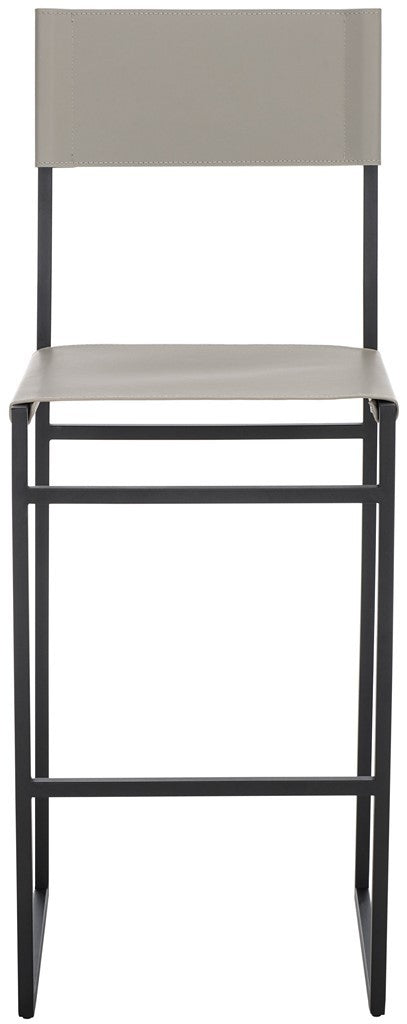 Safavieh Layne Barstool Light Grey / Black  BST3021A