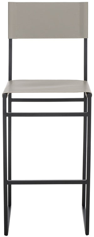 Safavieh Layne Barstool Light Grey / Black  BST3021A