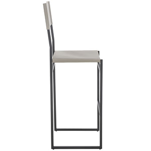 Safavieh Layne Barstool Light Grey / Black  BST3021A