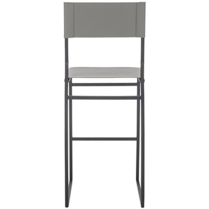 Safavieh Layne Barstool Grey / Black BST3021B