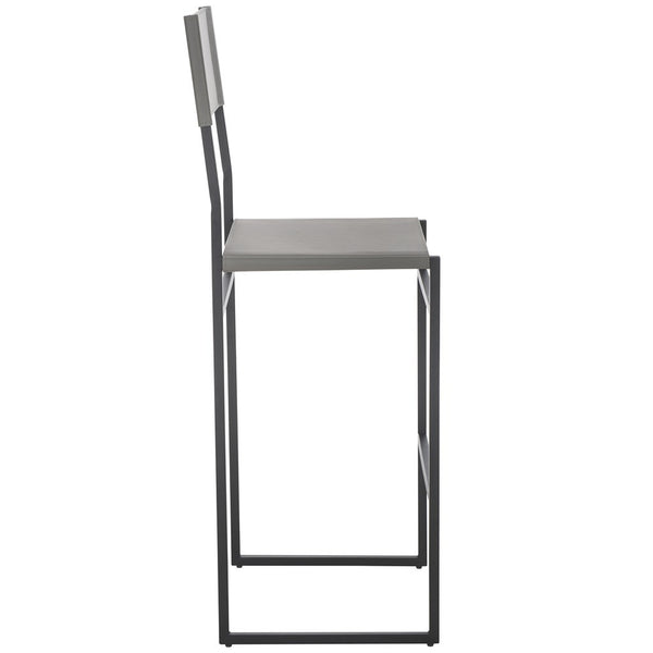Safavieh Layne Barstool Grey / Black BST3021B