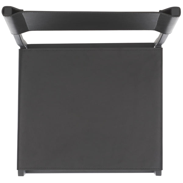 Safavieh Layne Barstool - Stylish Mid-Century Industrial Design With Durable Upholstery For Modern Spaces Black BST3021C