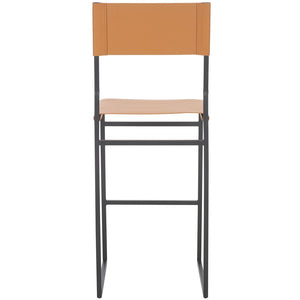 Safavieh Layne Barstool Cognac / Black BST3021D