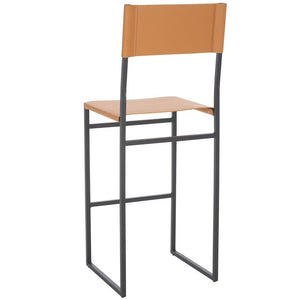 Safavieh Layne Barstool Cognac / Black BST3021D
