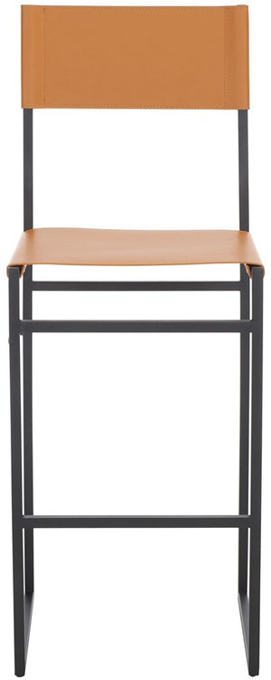 Safavieh Layne Barstool Cognac / Black BST3021D