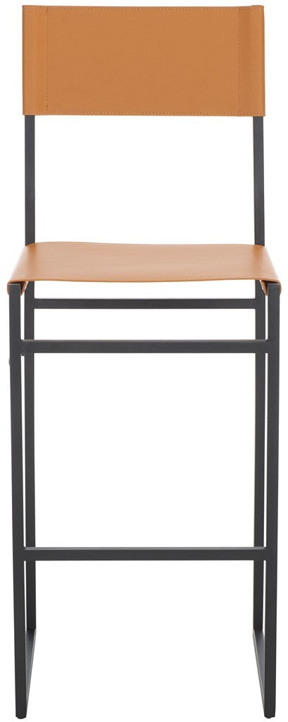 Safavieh Layne Barstool Cognac / Black BST3021D