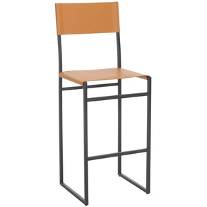 Safavieh Layne Barstool Cognac / Black BST3021D