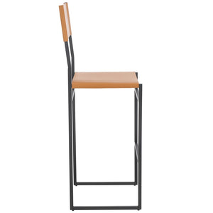 Safavieh Layne Barstool Cognac / Black BST3021D