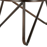 Safavieh Galexia Bar Stool Antique Copper BST3200A