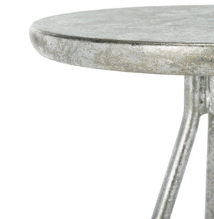 Safavieh Galexia Bar Stool - Modern Retro Design With Sculptural Lines For Stylish Home Or Commercial Spaces Silver Leaf BST3200B