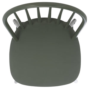 Safavieh Omaha Counter Stool In Tranquil Sage - Stylish Rubberwood Design For Modern Home Decor Upgrade Dark Green Wood Bst3300b