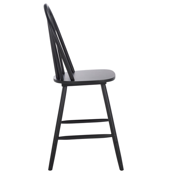 Safavieh Omaha Counter Stool In Tranquil Sage - Stylish Rubberwood Design For Modern Home Decor Upgrade Black Wood Bst3300d