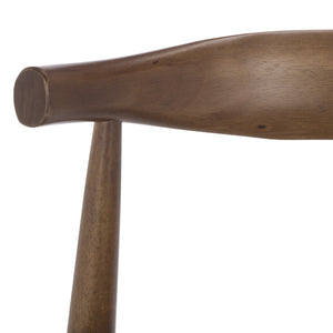 Safavieh Elbow Counter Stool - Stylish Olive And Espresso Design For Comfort And Home Decor Elegance Olive ,Walnut Wood ,Pvc ,Foam Bst3302b