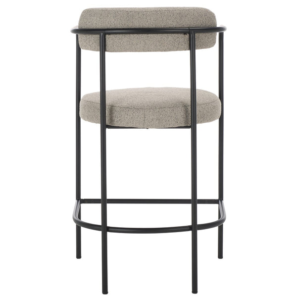 Safavieh Andrean Arm Counter Stool Grey / Black BST3901A